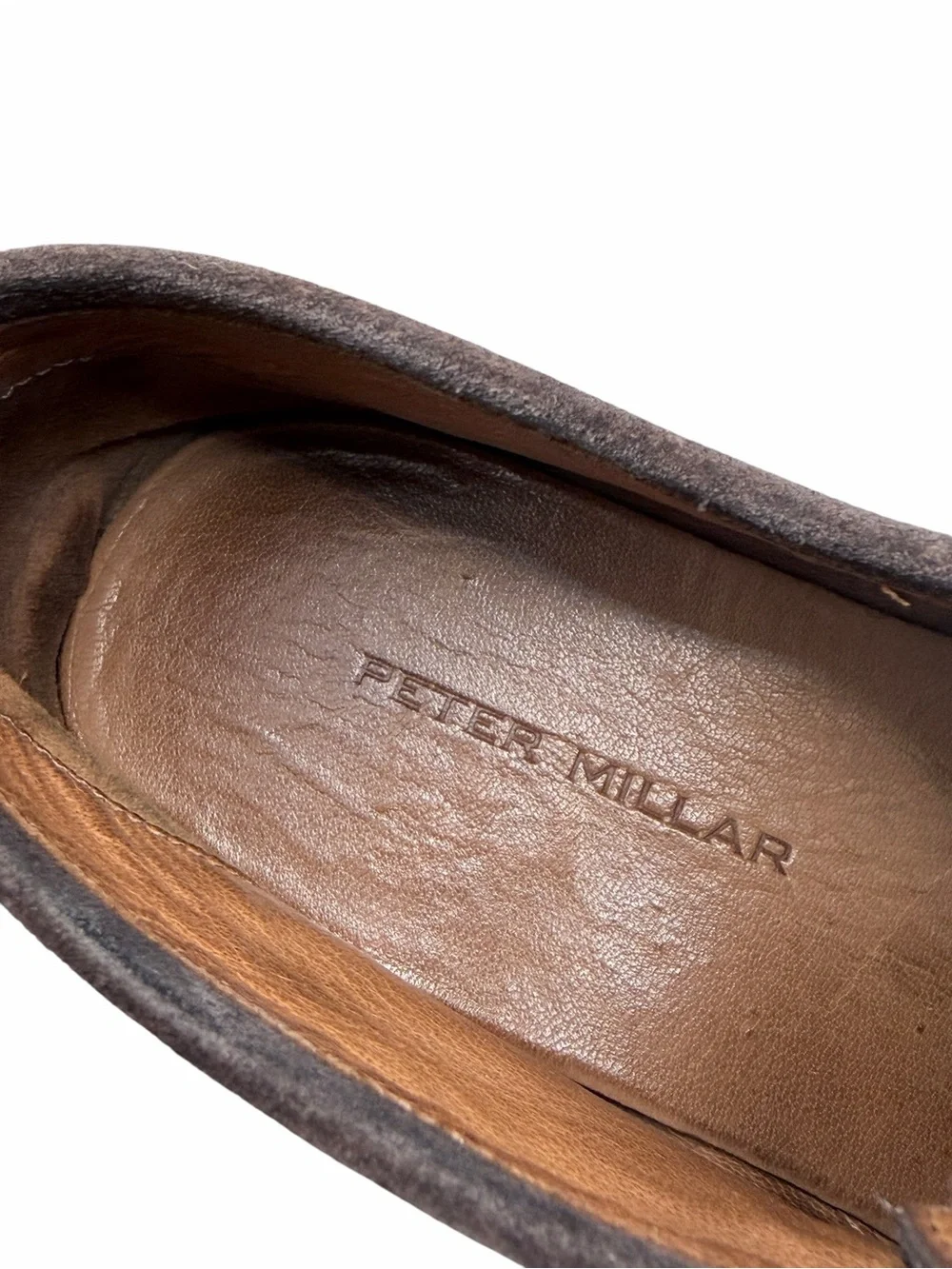 Peter Millar Crown Crafted Brown Suede Chukka Boots Men’s 11M